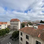 Cozy Apartment, Center, Sea View And Parking Biarritz